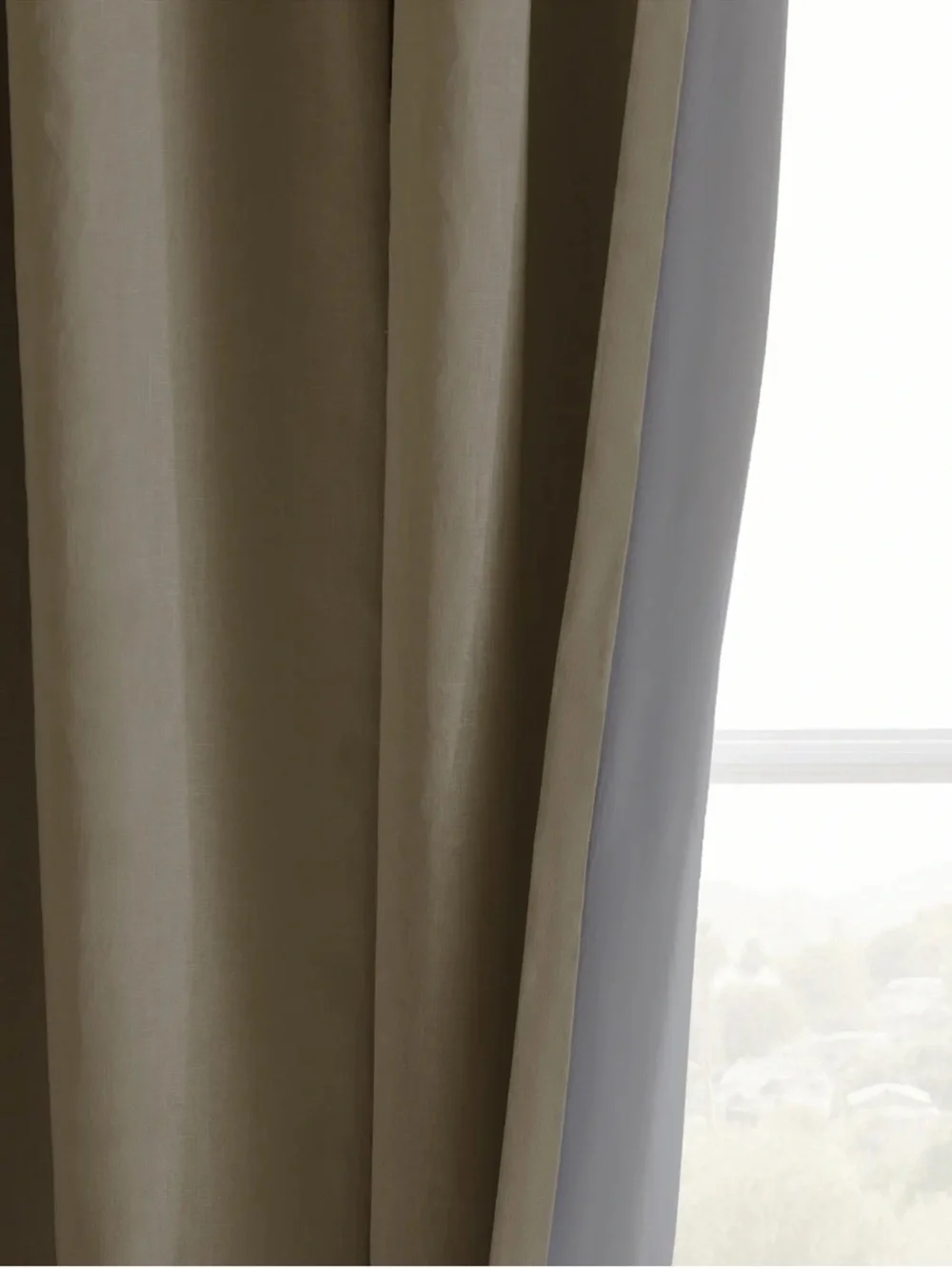 NWT QUINCE Set Of 2 48x96 European Linen True Blackout Curtains Cream 9503